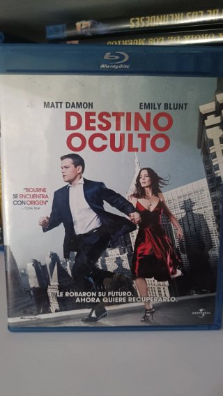 Destino Oculto Blu-ray Matt Damon Emily Blunt