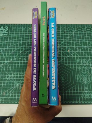 Lote 3 Guías Pokémon Oficiales