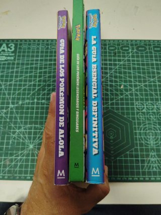 Lote 3 Guías Pokémon Oficiales