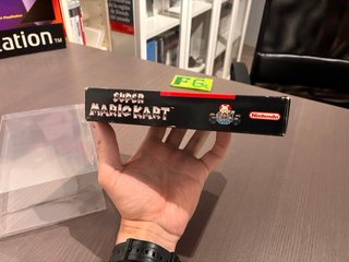 Super Mario Kart SNES Caja Manual Cartucho