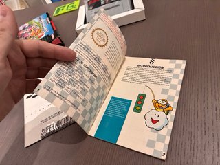 Super Mario Kart SNES Caja Manual Cartucho