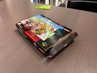 Super Mario Kart SNES Caja Manual Cartucho