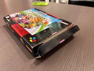 Super Mario Kart SNES Caja Manual Cartucho