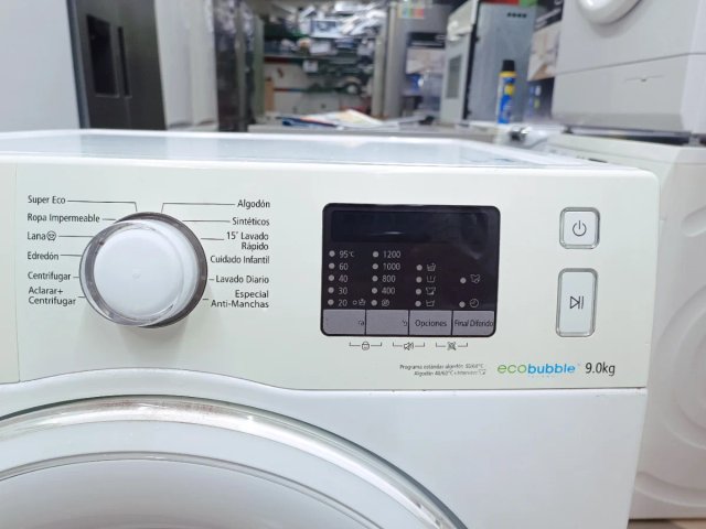 Lavadora 'SAMSUNG' 9kg 1200rpm