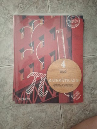 Matemáticas B. 4o de ESO