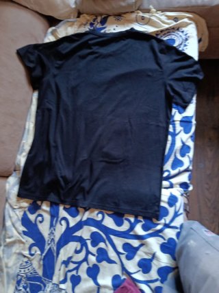 Camiseta Negra Hombre con Calavera