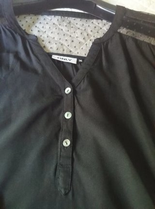 Blusa negra Only Talla S/36