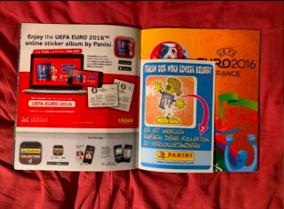 Álbum Panini Euro 2016 Completo