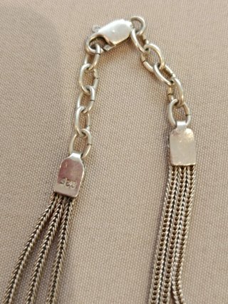 Collar vintage de plata