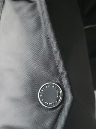 Chaqueta Bomber Karl Lagerfeld Paris Negra