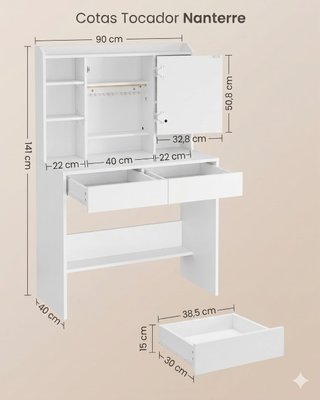 Tocador Nanterre (artículo en preventa)