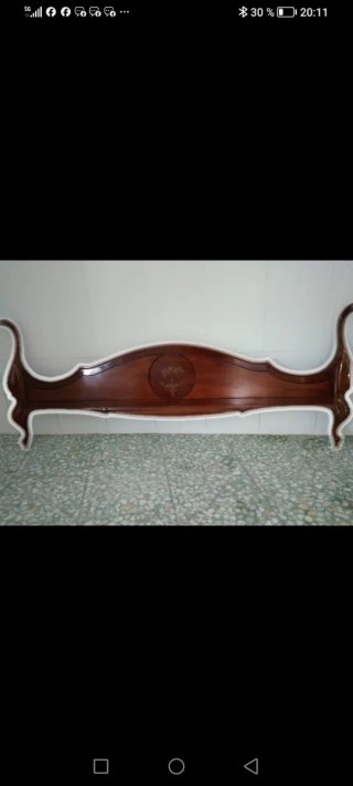 Dormitorio Nogal Luis XV