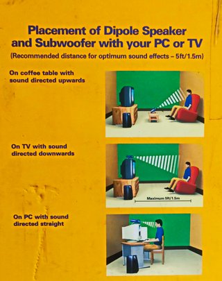 Altavoces Cambridge Soundworks PS2000