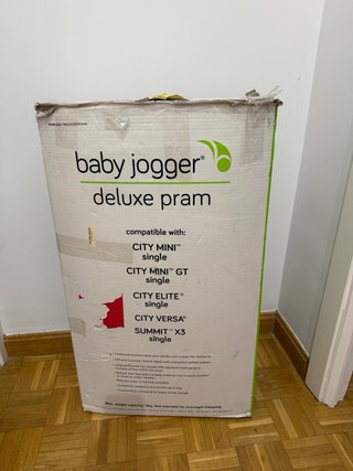 Capazo Baby Jogger Deluxe pram Gris