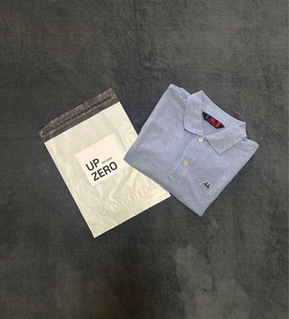 Polo Kappa Taglia M Grigio