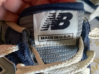 Zapatillas New Balance USA Azul/Gris