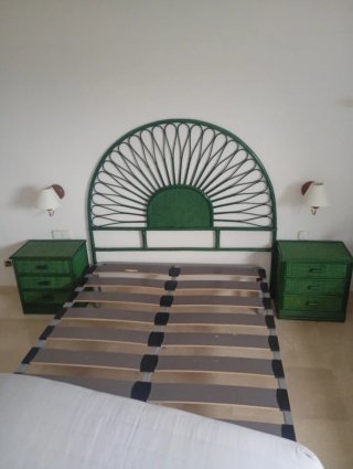 Dormitorio completo: cabezal, somier, colchón y me