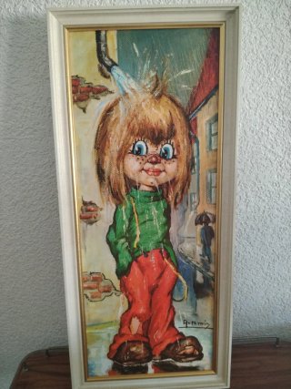 Cuadro infantil niño