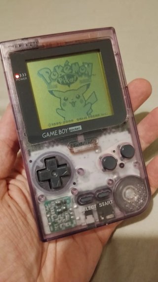 Game Boy Pocket Atomic purple transparente