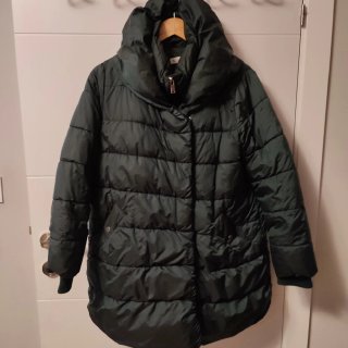 Plumífero verde talla L