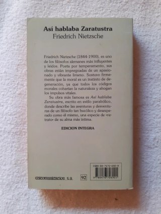 Asi hablaba zaratustra