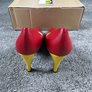 Zapatos de piel Tacones Lidl Mujer Talla 39