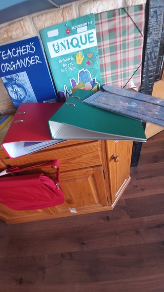 Lote material papelería colegio/oficina