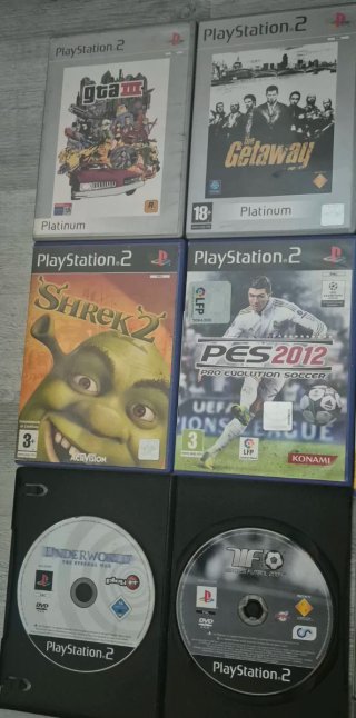 Lote 19 Juegos PS2 (GTA, KOF, WWE...)