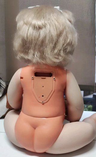 Muñeca antigua años 80 dé la casa B.B