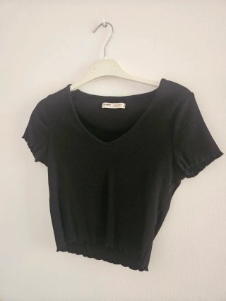 Camiseta Pull&Bear negra talla M