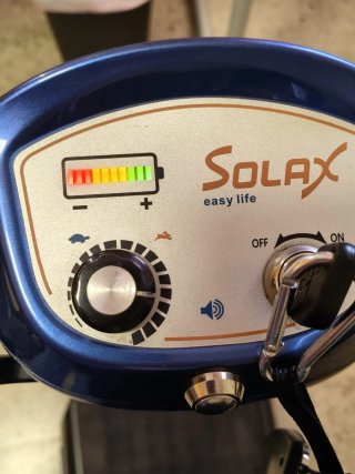 Scooter plegable Apex Transformer color azul