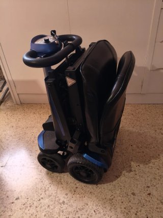 Scooter plegable Apex Transformer color azul