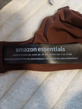 Amazon Essentials Sujetador con Aros Escote