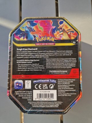 Tin Charizard EX X e Y