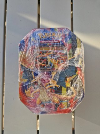 Tin Charizard EX X e Y