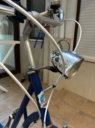 Bicicleta Adriatica Vintage Azul