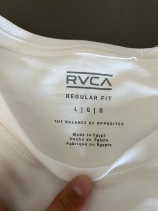 Camiseta RVCA Blanca