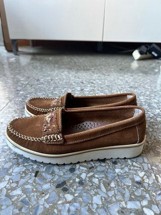 Mocasines Marrones Mujer Talla 36