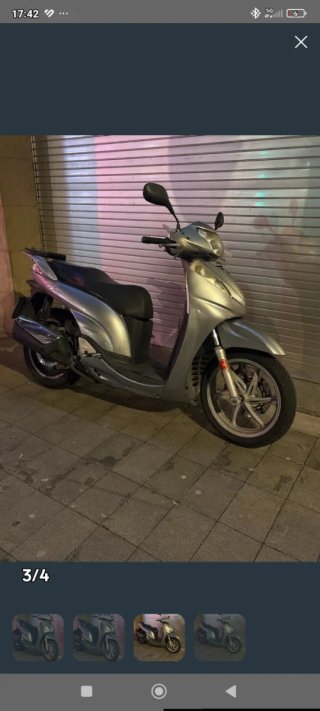 Honda SH 300i Plata