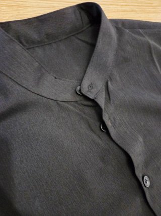 Camisa Negra Manga Corta XL