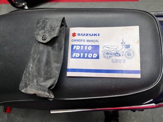 Moto Suzuki FD 110 love semiautomatica