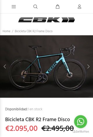 Bicicletas Carbono Carretera CBK