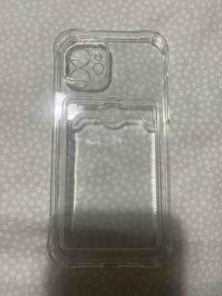 Funda iPhone 12 / transparente , blanca y negra