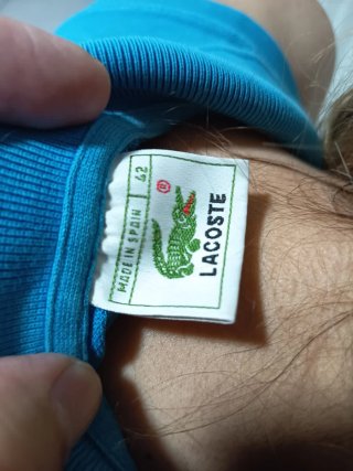 Vestido Lacoste Azul Talla M