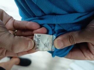 Vestido Lacoste Azul Talla M