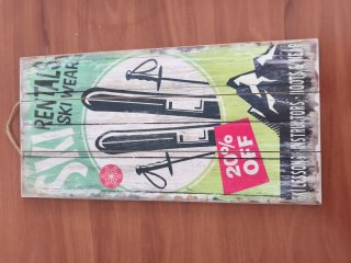 Cartel Vintage Esquí 20% OFF
