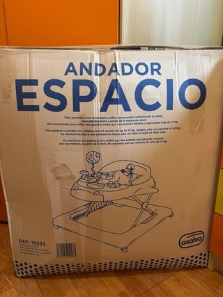 Andador bebé modelo Espacio