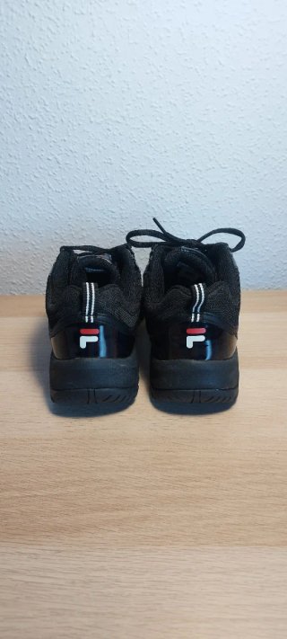 Zapatillas Fila Charol Negras Talla 39