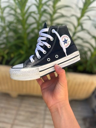 Converse All Star negras y blancas 31