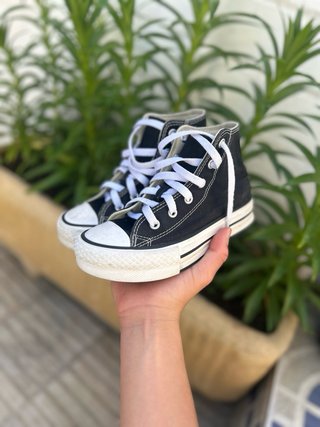 Converse All Star negras y blancas 31